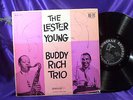 LESTER YOUNG BUDDY RICH TRIO LP 