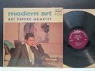 ART PEPPER QUARTET Modern Art  Rare Intro 606 D/G Vinyl Lp 1957 VG++