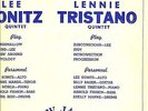 LEE KONITZ QUINTET/LENNIE TRISTANO QUINTET - New Jazz 10