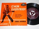 EDDIE COCHRAN C'Mon Everybody Original London 1959 UK P/S EP