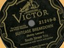 Bobby Leecan, South Street Trio, Cold Mornin' Shout Victor 21249 78 rpm E-