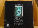 DEVY ERLIH / PAGANINI caprices / RARE ADES LP SET / EX