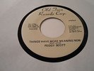 M- PEGGY SCOTT  MAKING LOVE TO MY MIND  VINYL 45 CROSS OVER