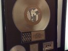 Rolling Stones - STEEL WHEELS Platinum Sales Award presented to MICK JAGGER, RAR