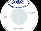 Jin 45 rpm - WARREN LEE  Geraldine b/w London Bridge SWAMP POP