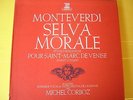 MONTEVERDI SELVA MORALE MICHEL CORBOZ BOX 8 LP+ BOOK