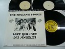 ROLLING STONES - LOVE YOU LIVE LOS ANGELES (RARE 3LP) Live 1989