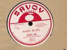 Sleepy Joe Savoy 753 E washboard blues DJ 78 Amen Blues b/w Mama Mama Blues