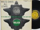 MILES DAVIS ALL STARS Walkin' LP mono Prestige 7076 1950s pressing, deep groove