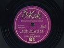 Blues 78 Okeh 6733 Memphis Minnie