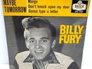 Billy Fury - Maybe Tomorrow EP - Round Centre Decca DFE 6597