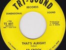 Northern Soul - Ed Crook - That's alright - original US Tri-Sound label