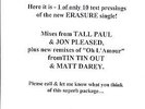 Erasure - Don't Say Your Love Is Killing Me - RARE 4trk promo 12