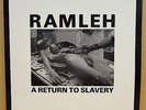 RAMLEH A RETURN TO SLAVERY BROKEN FLAG LP + INSERTS INDUSTRIAL / EXPERIMENT