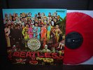 Beatles Sgt Pepper’s Lonely Hearts Club Band Japan LTD LP RED WAX MONO NM 1986