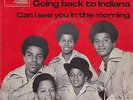 JACKSON FIVE (MICHAEL JACKSON) - Going Back To Indiana -FRENCH UNIQUE P/S * 1971