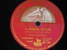 HARPSICHORD 78 rpm RECORD Gramophone WANDA LANDOWSKA Le Rossignol en amour /...