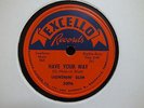 LIGHTNIN SLIM- Bad luck and trouble/Have your way- Excello 2096 BLUES