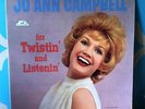 JO ANN CAMPBELL For Twistin' and Listenin' ABC PARAMOUNT 393 PROMO LP TEEN