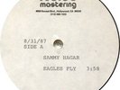 Sammy Hagar Rare 2 10in Acetates Eagles Fly Hands n Knees van halen