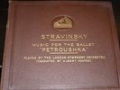 ORCHESTRA 4 x 78rpm RECORDS VsA LONDON SYMPHONY Petroushka STRAVINSKY Coates