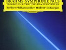 DGG 427 496-1 Digital BRAHMS Symphony 3 Tragic Overture KARAJAN Low Shipping WW