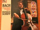 BACH CELLO SUITES HEINRICH SCHIFF CELLO EMI 2 LP