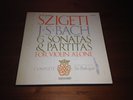 SZIGETI Bach 6 Sonatas & Partitas for Violin Alone Vanguard 3 LP Box Set