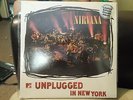 NIRVANA - UNPLUGGED - RARE ALTERNATIVE VINYL LP SEALED UK PRESS