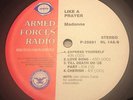 RARE AFRTS DJ LP MADONNA & GARY MOORE P-25691 P-25692 Armed Forces Radio Vinyl