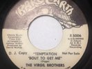 The Virgil Brothers Look Away/Temptation About To Get Me 45rpm WLP RARE