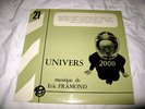 ERIC FRAMOND UNIVERS 2000 MP21 ORIG RARE FRENCH LIBRARY PSYCH FUNK JAZZ LP EX+