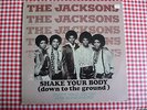THE JACKSONS / SHAKE YOUR BODY (TO THE GROUND) DUTCH 12 INCH PICTURE COVER