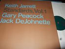JARRETT/PEACOCK/DeJOHNETTE : STANDARDS VOL. 1 LP 1983 ECM GERMANY