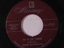 DINAH WASHINGTON: Tv Is The Thing / Fat Daddy 45 (faint wol) Blues & R&B