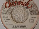 SKRE*** : You're So Dumb / Better Off Crazy RARE 1977 FRENCH PRESS  kbd Punk Oi