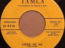 Motown R&B Soul 45 MARV JOHNSON Come to Me on early yellow Tamla #101 VG+ HEAR