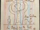 DARIUS MILHAUD - Le Boeuf sur le Toit (Jean Cocteau) - LP DF