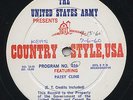 LISTEN - Rare Patsy Cline & Flatt & Scruggs LP - Country Style USA Radio Show