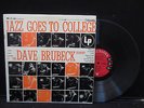 The Dave Brubeck Quartet - Jazz Goes To College on Columbia Records CL 566 6-Eye