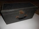 Vintage 60's Square Dance DJ Travel Case With Notes 100+ 45 Records