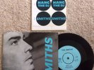 The Smiths Panic 7 In Single Pic Cover & Hang The DJ Stickers Mint 