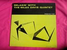 MILES DAVIS QUINTET - Relaxin' With - clean Vinyl LP - Prestige 7129