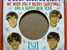 BEATLES We Wish You A Merry Christmas 45 Sleeve Only Vee Jay 1964