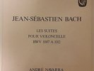 ANDRE NAVARRA - BACH 6 CELLO SUITES - 3LP JAPAN STEREO