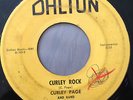 RARE CURLEY PAGE Curley Rock / East Imperial RAW R&B BLUES DALTON 45 HEAR