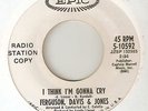 FERGUSON DAVIS & JONES I Think Im Gonna Cry EPIC PROMO WILTON  NORTHERN SOUL 45