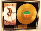 AC/DC, AC DC, Heatseeker, mit Cover, Gold Record, Schallplatte, Award, platin
