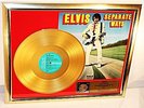 Elvis Presley, Separate Ways, Gold Record, goldene Schallplatte, Award