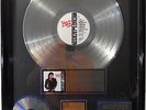 Michael Jackson BAD platinum US RIAA Award platin Schallplatte goldene